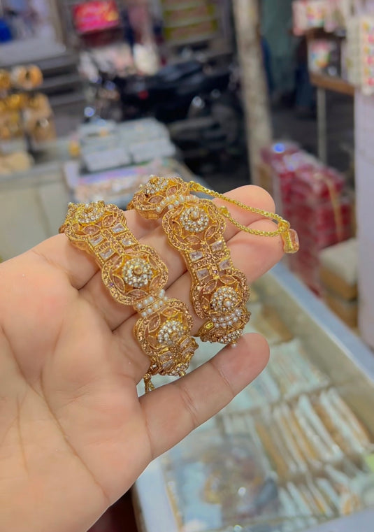 Zirconr openable bangles (Bg127)