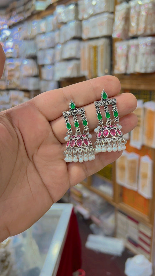 Oxidise Jhumki (Er023)