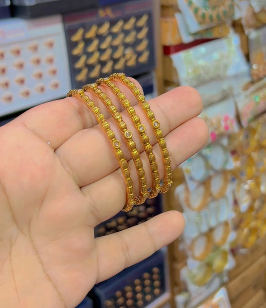 Rajwari 4 pc bangles (Bg114)