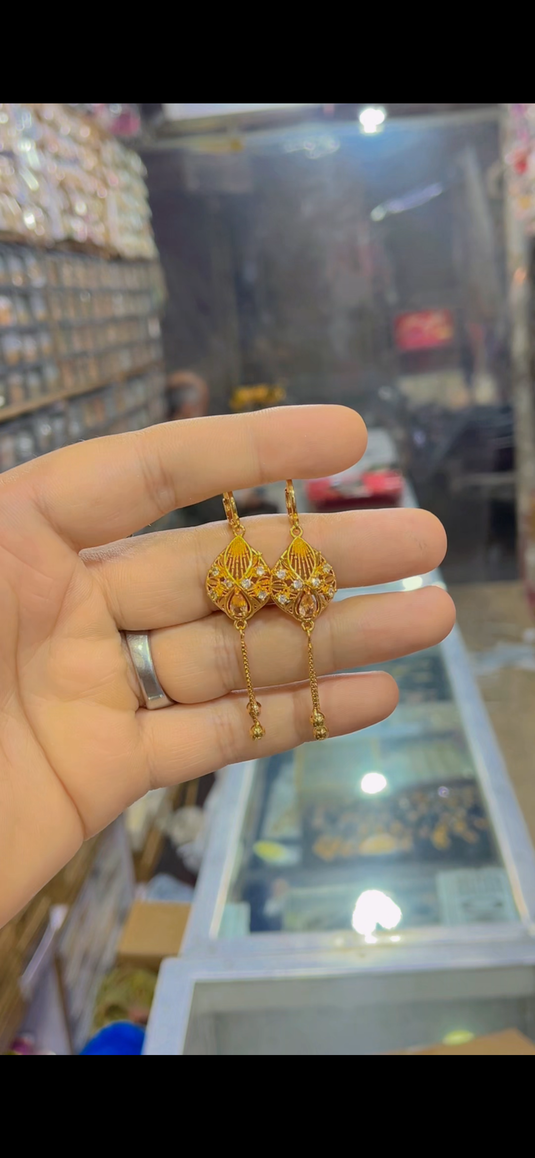 Gold plated Earrings(Er041)