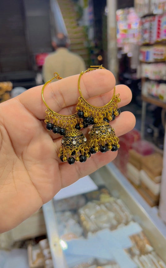 Oxidise Jhumki (Er089)