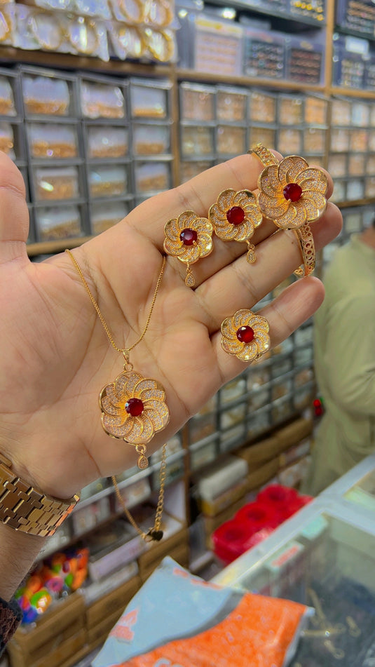 Gold plated Combo set (Ls044)