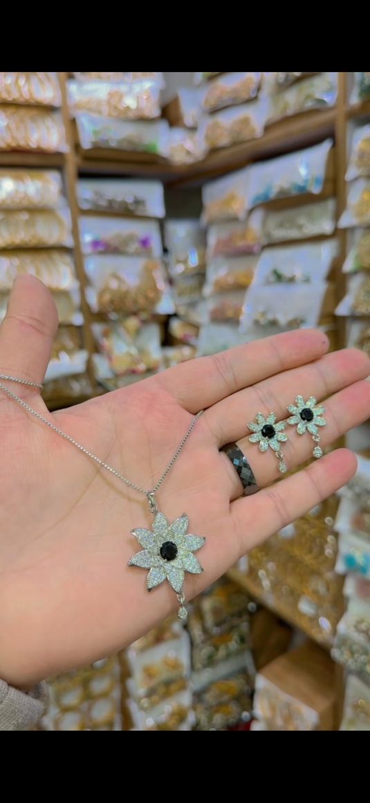 One Carrat Locket set(Ls158)