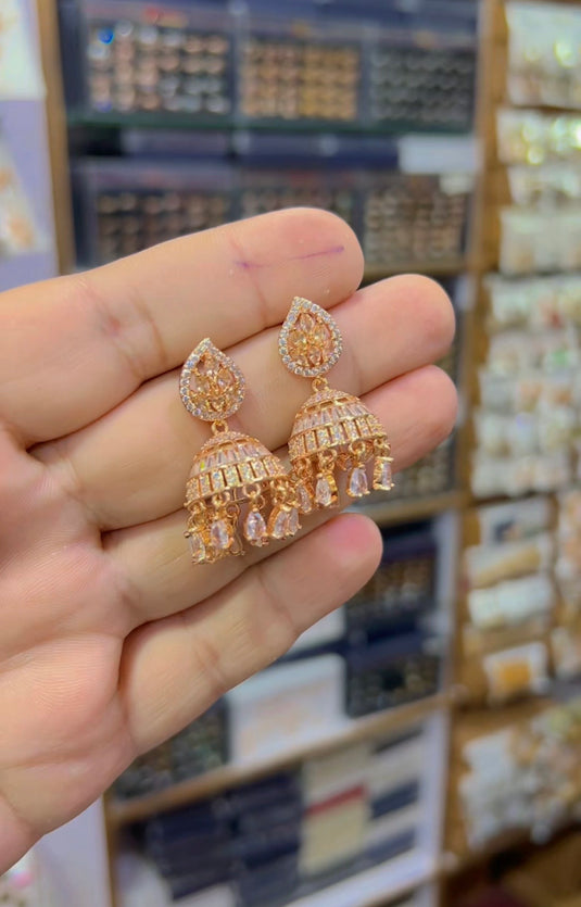 1 carat (Ad) Jhumki (Er104)