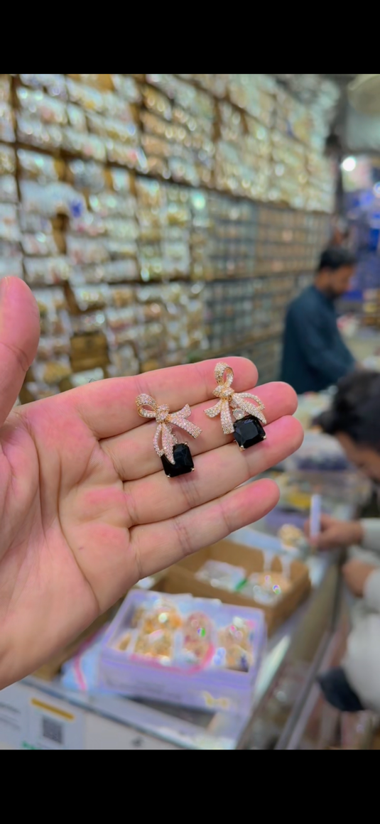 Zircone One Carrat Earrings(Er101)