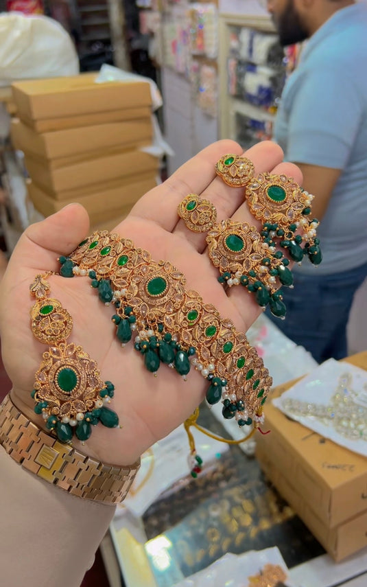 Zircone High quality chokar set (Cs69)