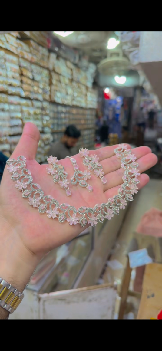 Zircone Necklace set(Ns141)