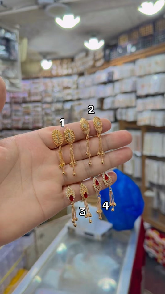 Gold plated Earrings(Er167)