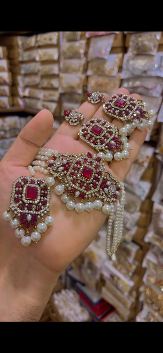 Zircone Chokar Set(Cs79)