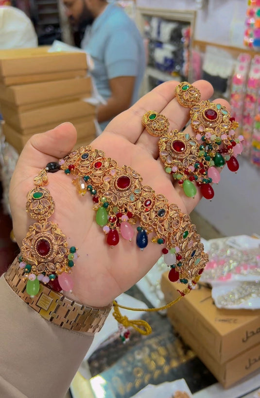 Zircone High quality chokar set (Cs69)