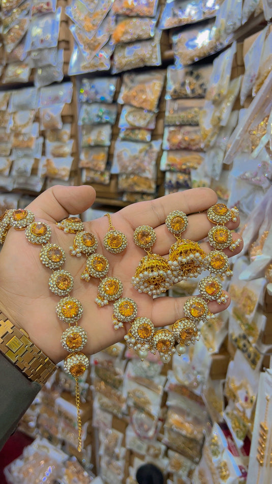 Necklace set with breslate (Ns018)