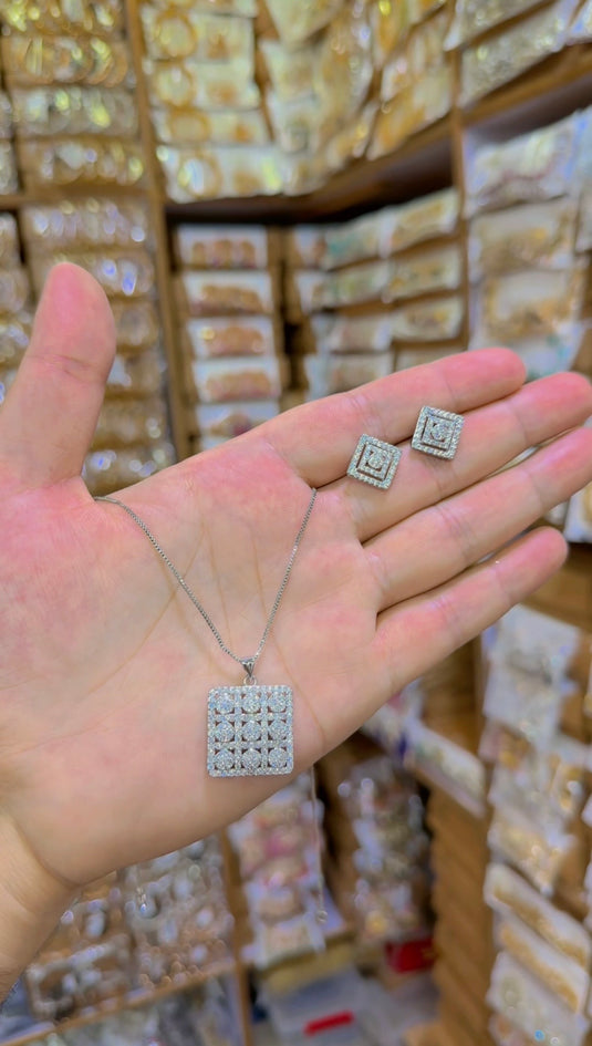 One Carrat Locket Set (Ls112)