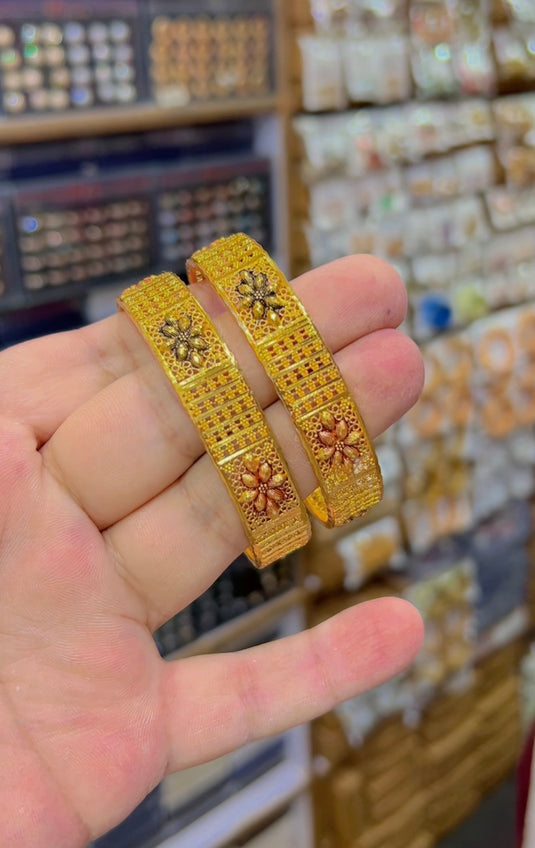 Gold plated (Rp) bangles (Bg168)