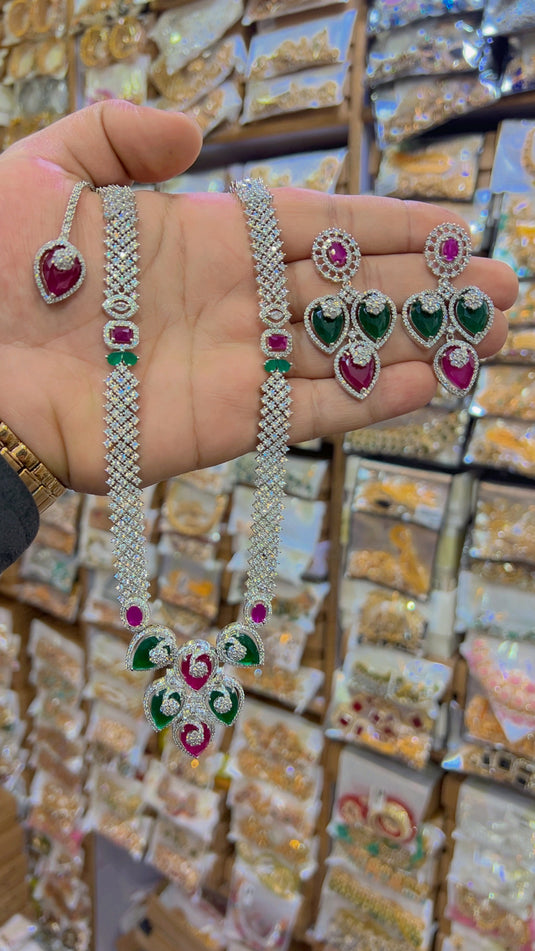 American diomand mala set (Ms13)