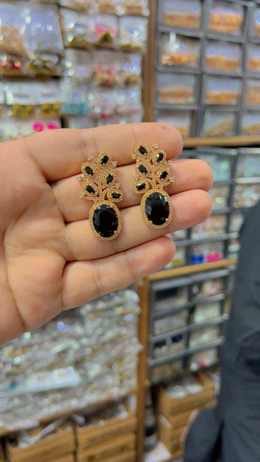 Ad zircone earrings (Er029)