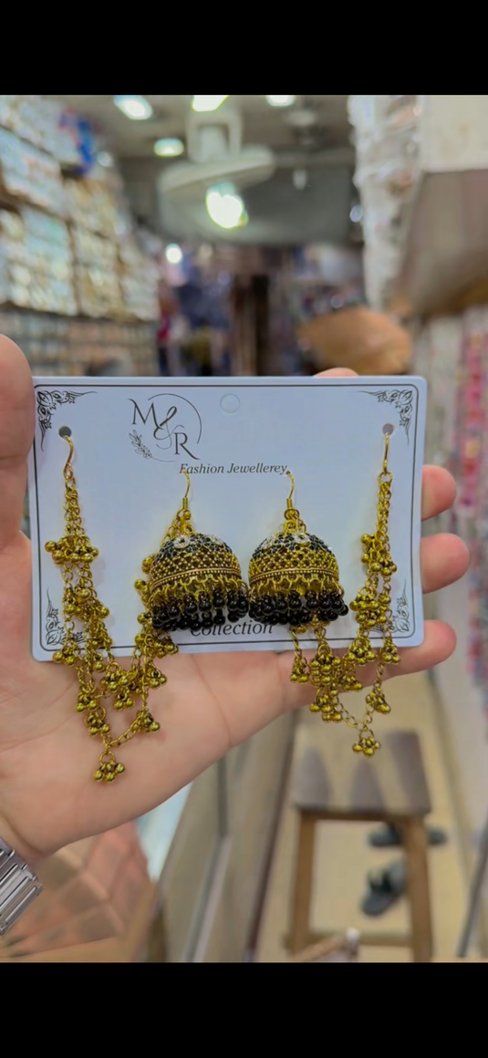 Kashmiri Sharay wali Jhumki (Er152)