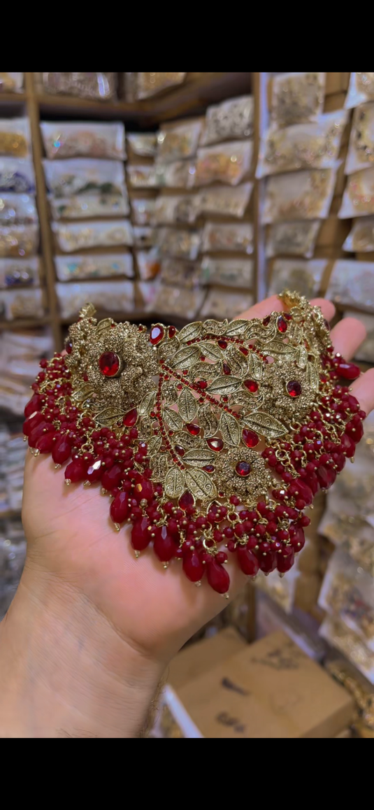 Real 3 D Zircone Bridal Set(Ns098)