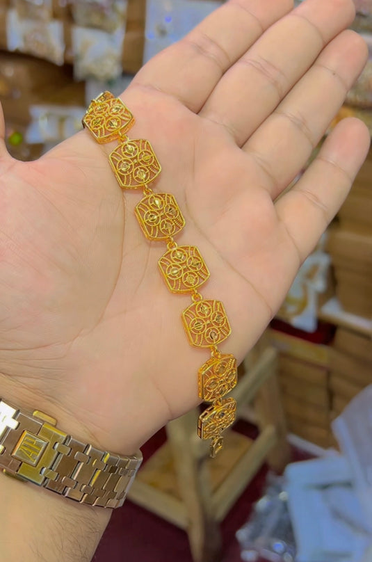 Gold plated Breslate (Bs054)