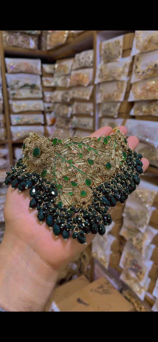 Real 3 D Zircone Bridal Set(Ns098)