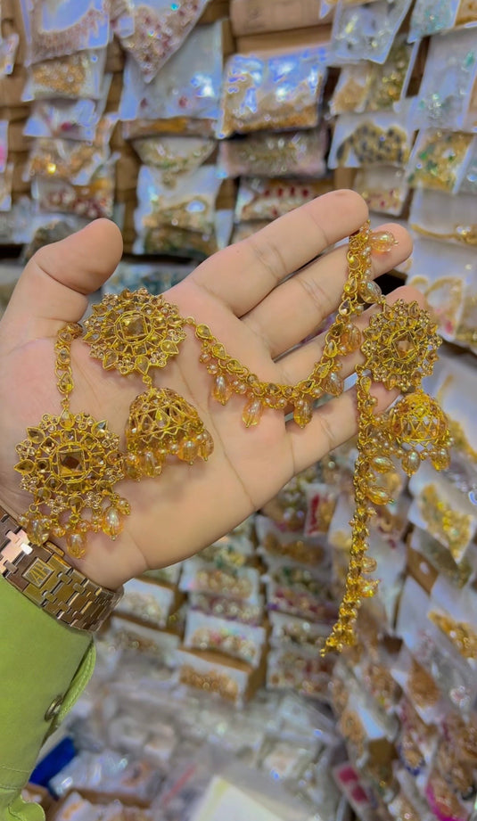 Sharay wali Jhumki + bindiya (Bk23)