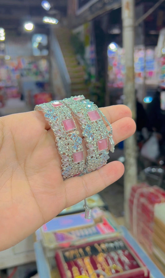Zircone Openable Bangles (Bg186)