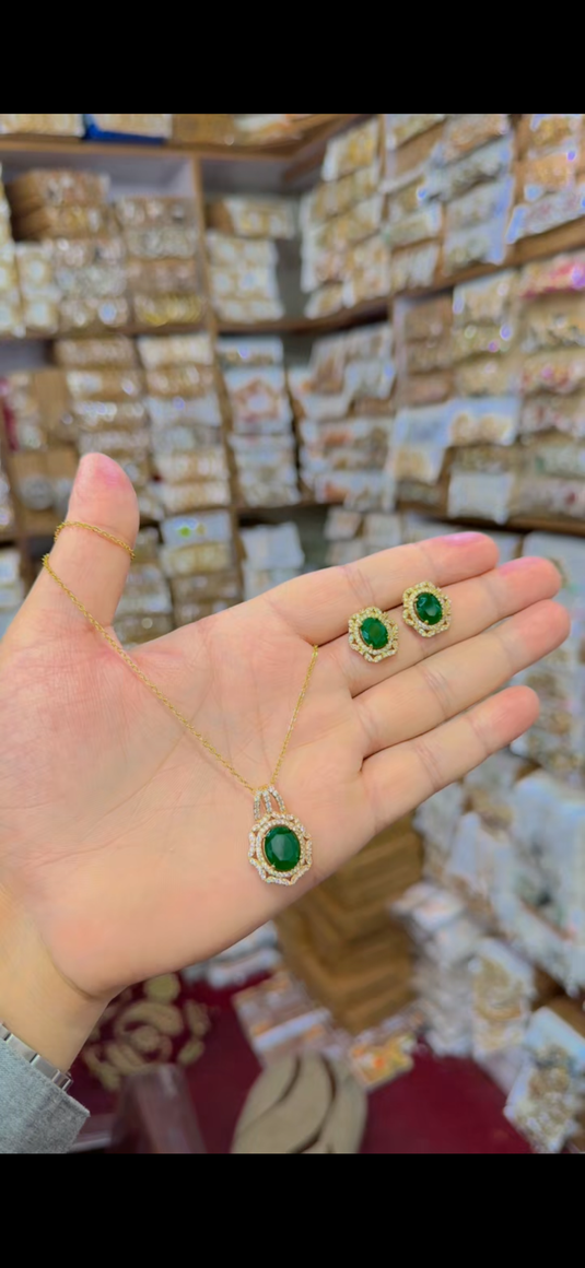 One Carrat Locket Set(Ls139)