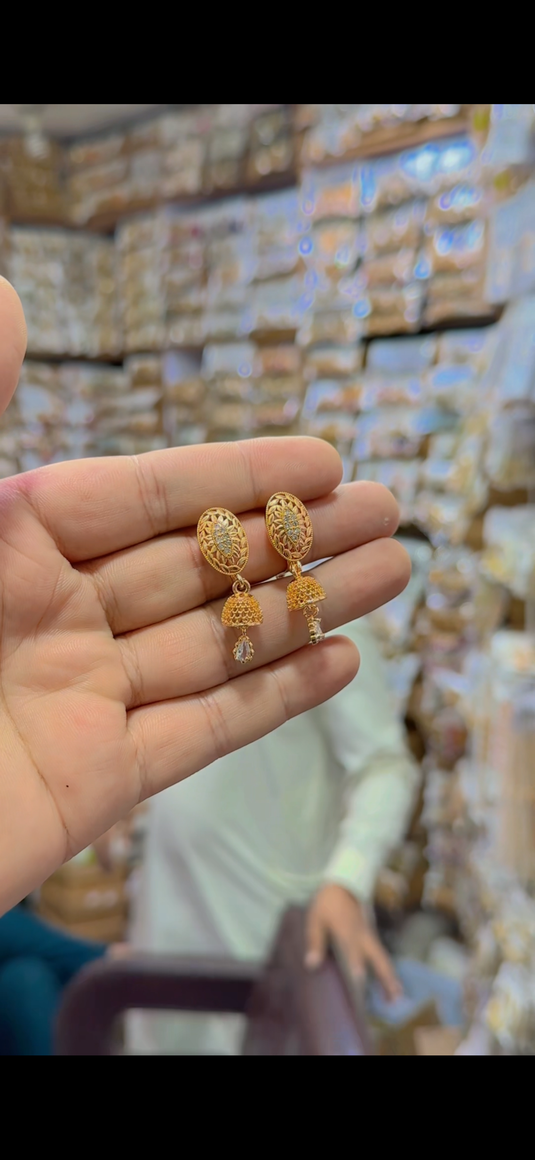 Gold plated D Bali(Db045)