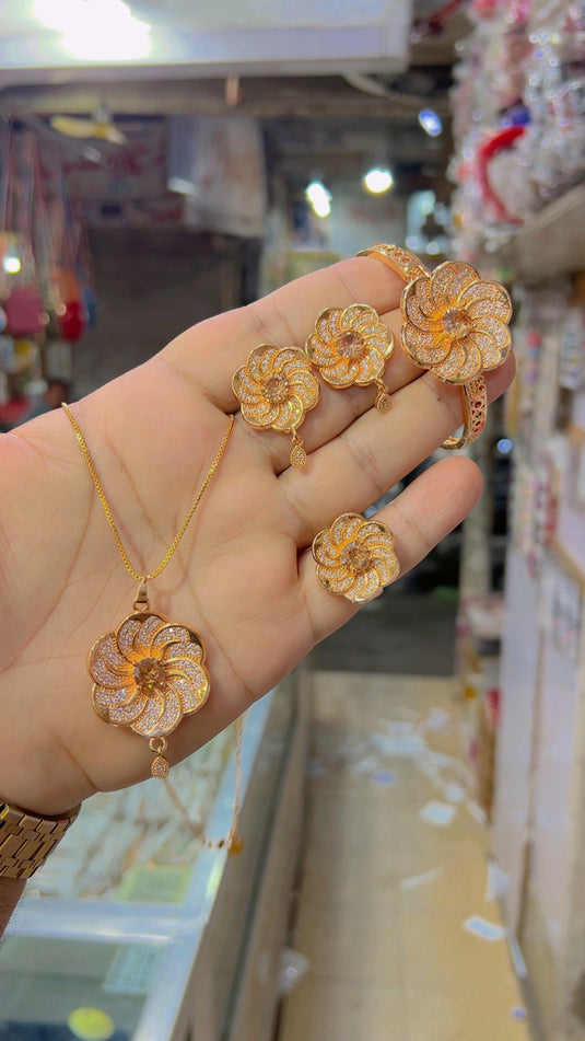 Gold plated Combo set (Ls044)