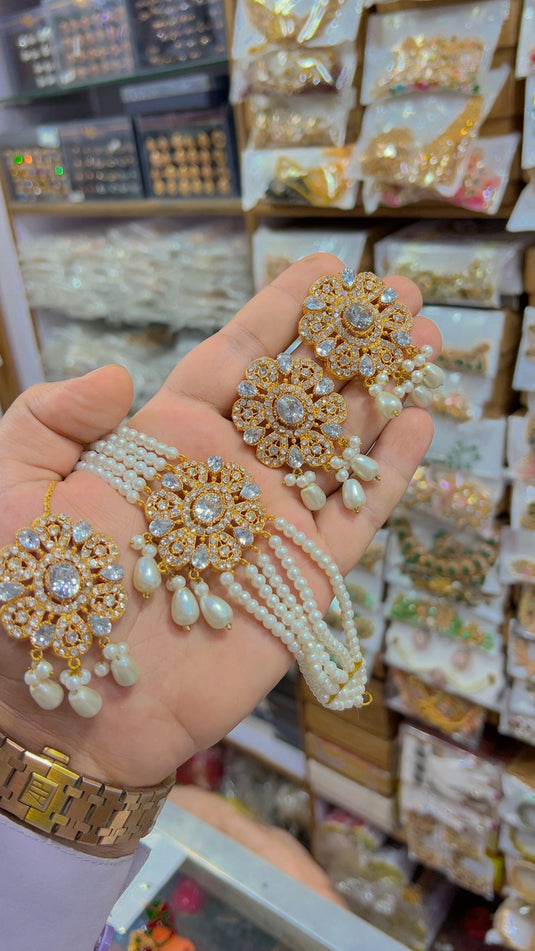 Kundan chokar set (Cs45)