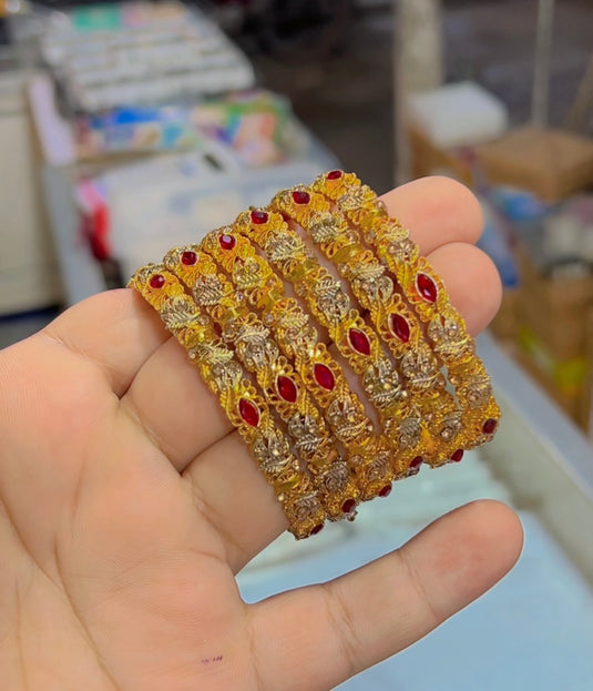 Gold plated bangles (Bg110)