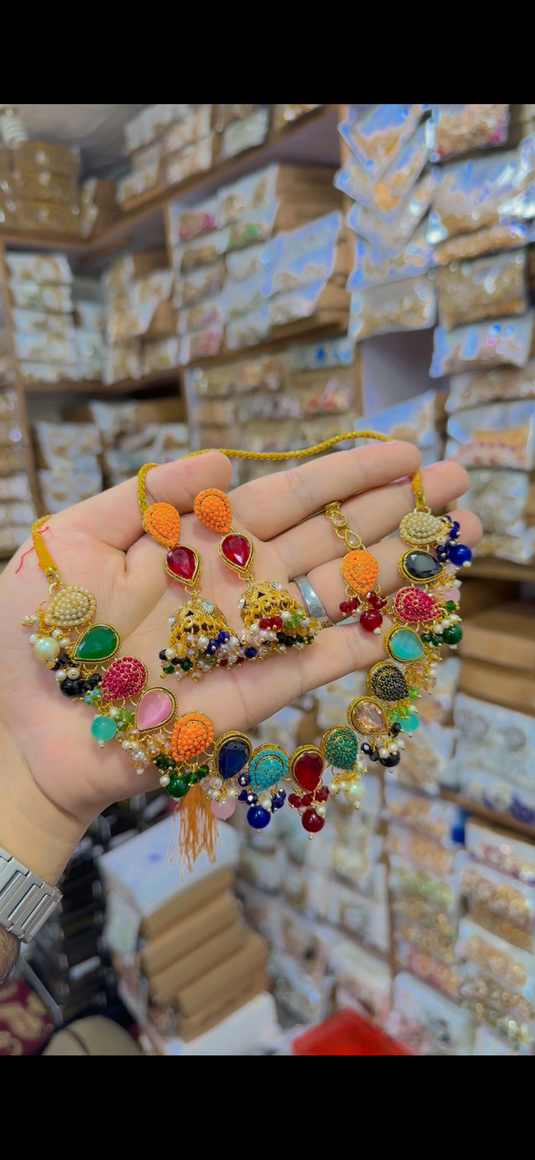 Zircone Necklace set(Ns125)