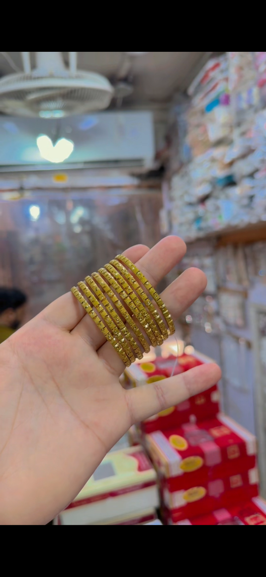 Gold plated Bangles(Bg298)