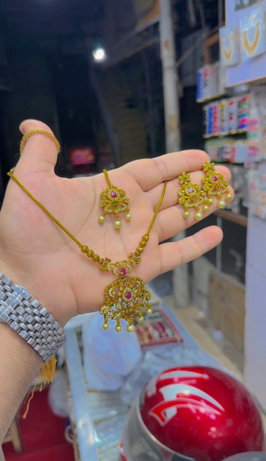 South Indian necklace set (Ns254)