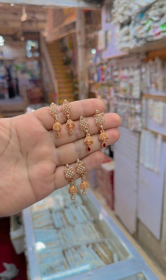 Gold plated Jhumki (Db76)