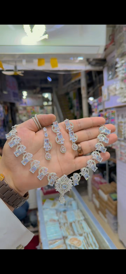 Zircone Necklace set(Ns354)