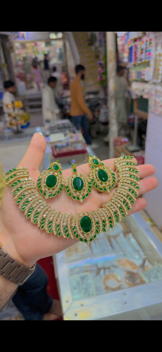 Zircone Necklace set(Ns358)