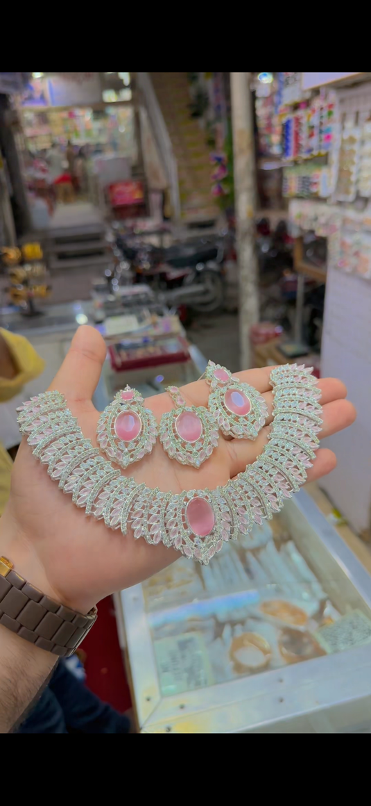 Zircone Necklace set(Ns358)