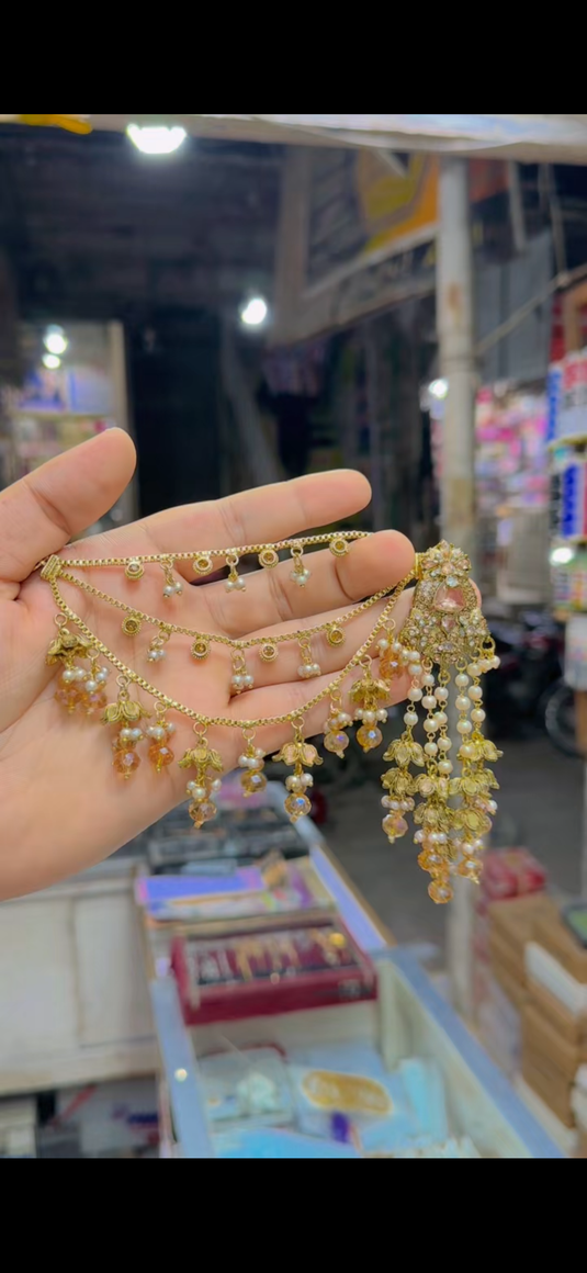 Kashmiri Bahoballi Sahary walay Earrings(Er316)