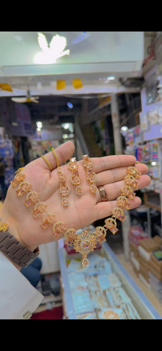 Zircone Necklace set(Ns354)