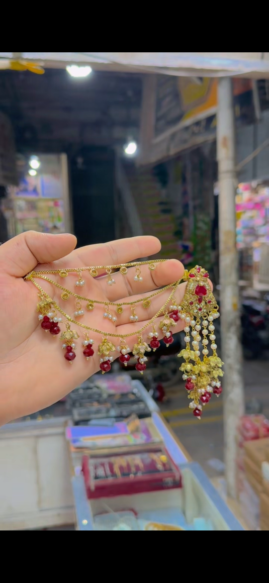 Kashmiri Bahoballi Sahary walay Earrings(Er316)