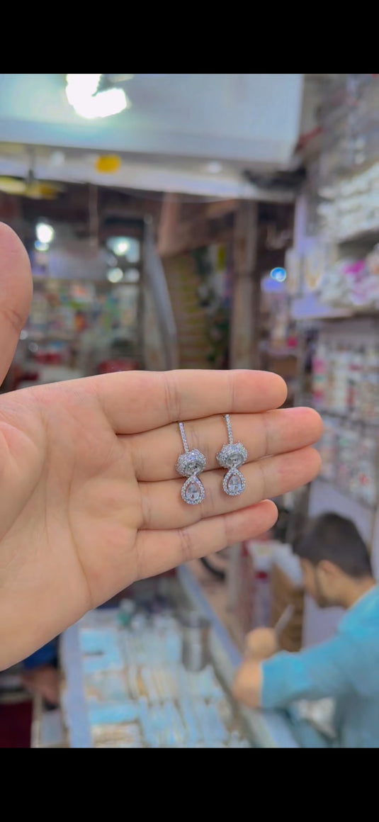 One Carrat Earrings(Er86)