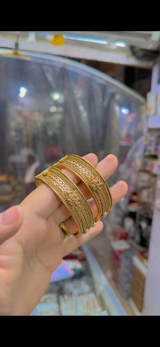 Rajwari open able bangles(bg320)