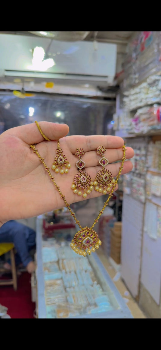 South indian Necklace set(Ns240)