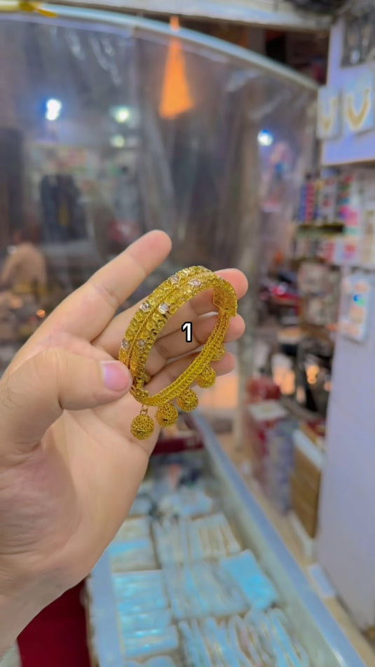 Rp Gold plated Kara Bracelette(Bs21)