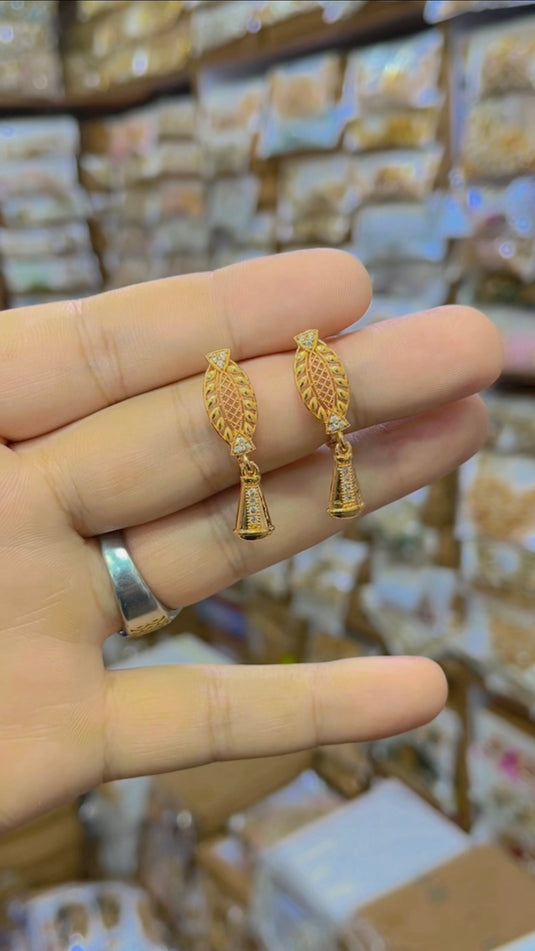 Gold plated D Bali(Db035)