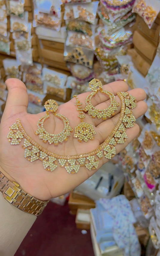 Zircone necklace set (Ns121)