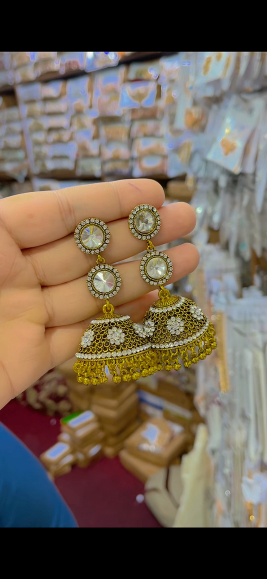Oxidise Earrings(Er036)