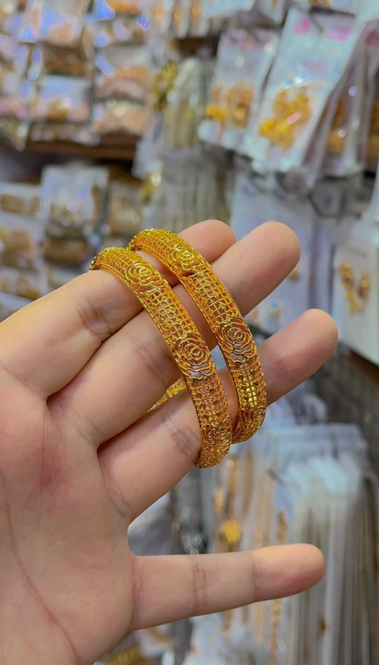 Gold plated Bangles(Bg096)