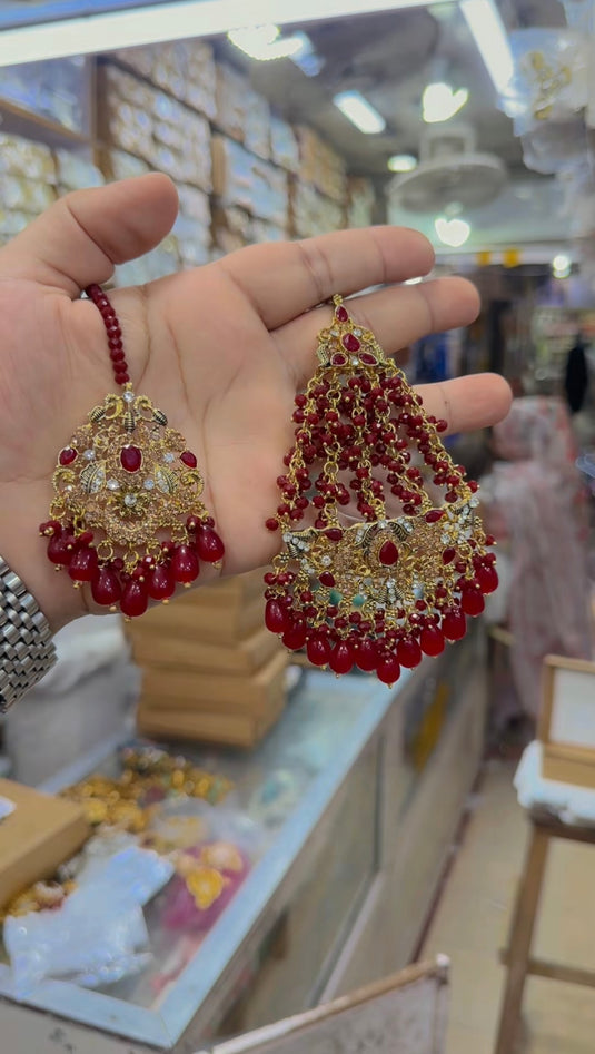 3d Bridal mala set (Ns331)