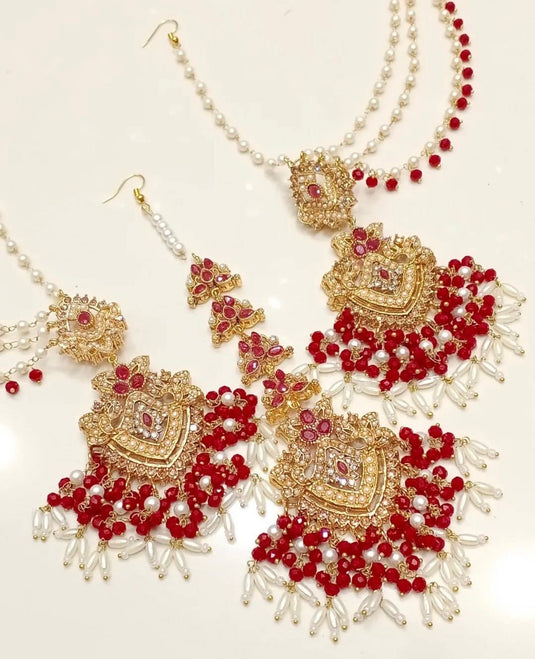 Sahary wala earrings with Bindiya (Er085)